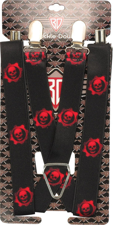 Gears of War Judgment Crimson Omen Logo Suspenders