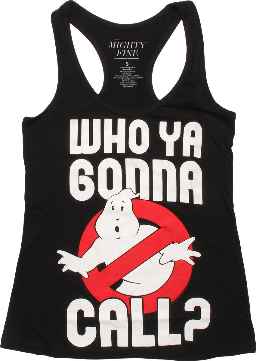 Ghostbusters Gonna Call Tank Top Juniors T-Shirt