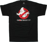 Ghostbusters Logo With Text T-Shirt Sheer