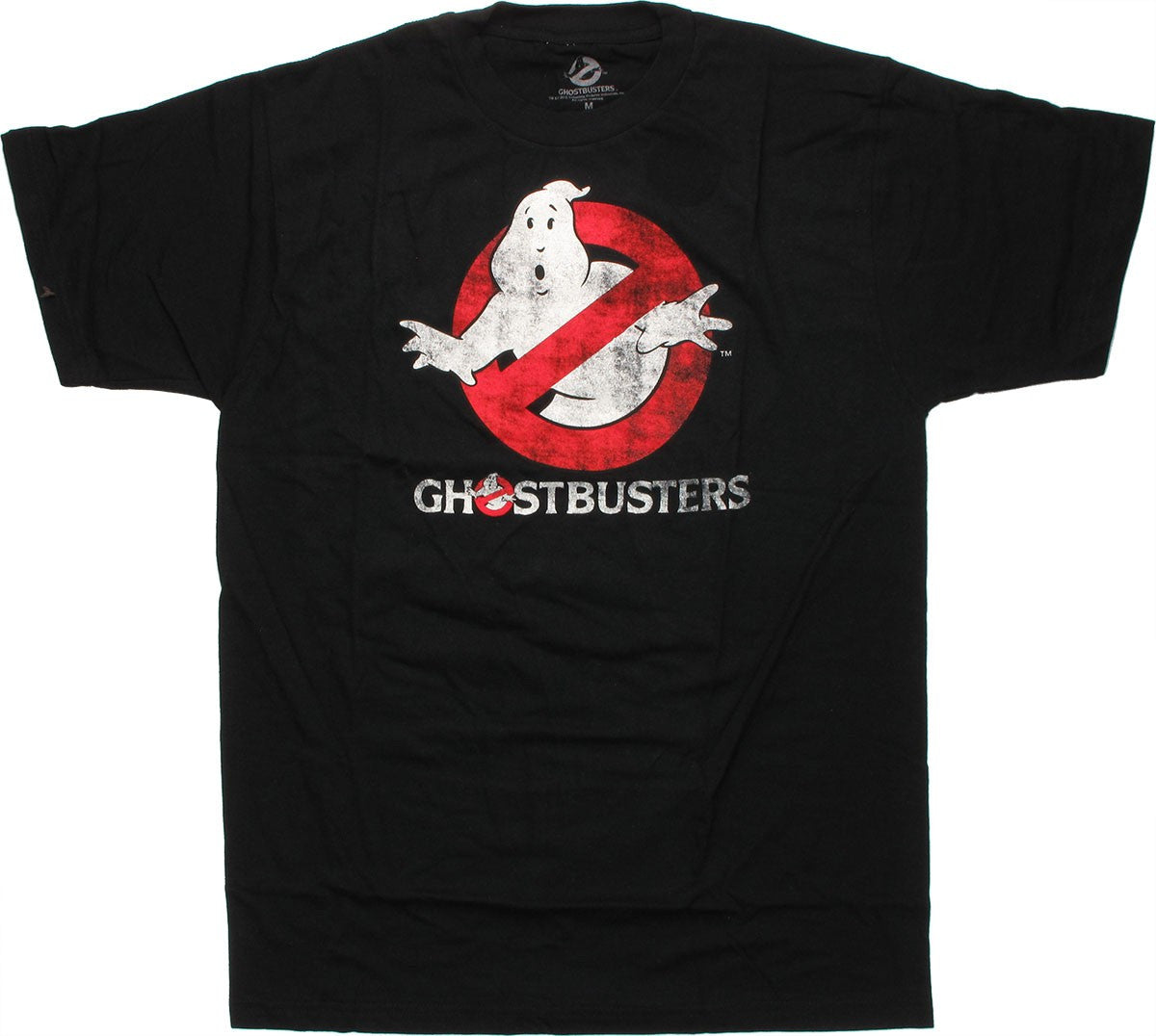 Ghostbusters Logo With Text T-Shirt Sheer
