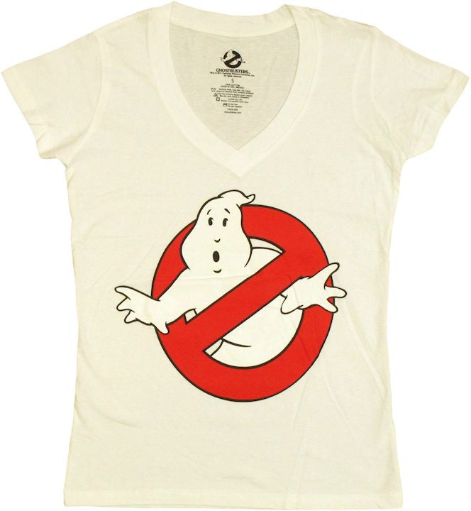 Ghostbusters V Neck Baby Tee