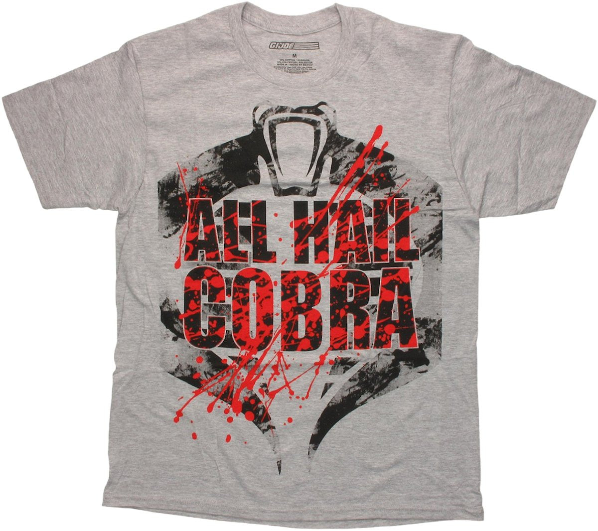 GI Joe All Hail Cobra T Shirt Sheer