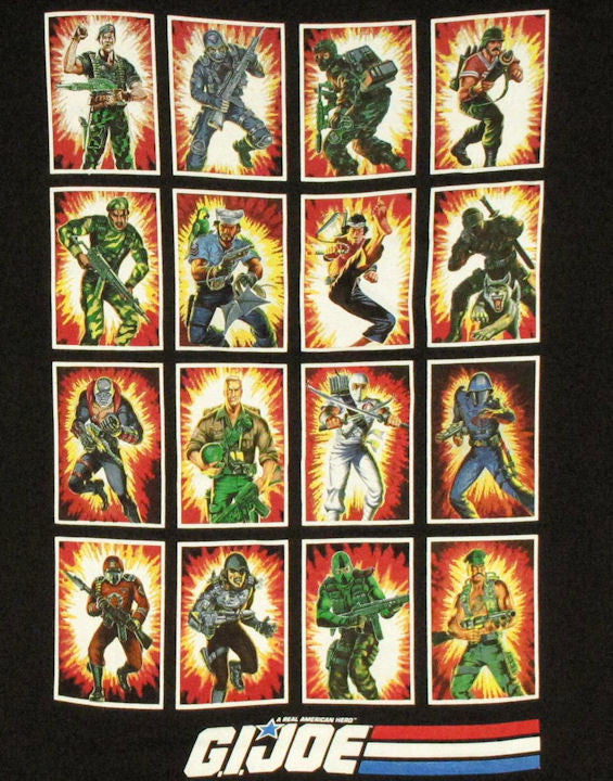 GI Joe Card Art T Shirt Sheer