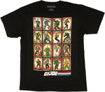 GI Joe Card Art T Shirt Sheer