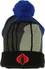 GI Joe Cobra Commander Woven Head Cuff Beanie