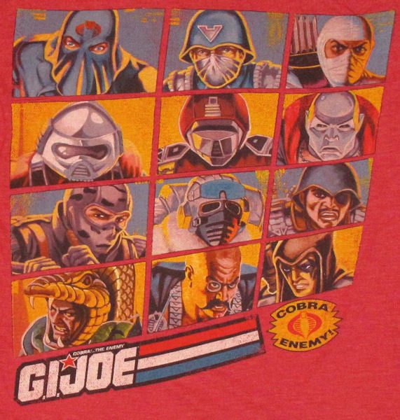 GI Joe Cobra Grid T Shirt Sheer