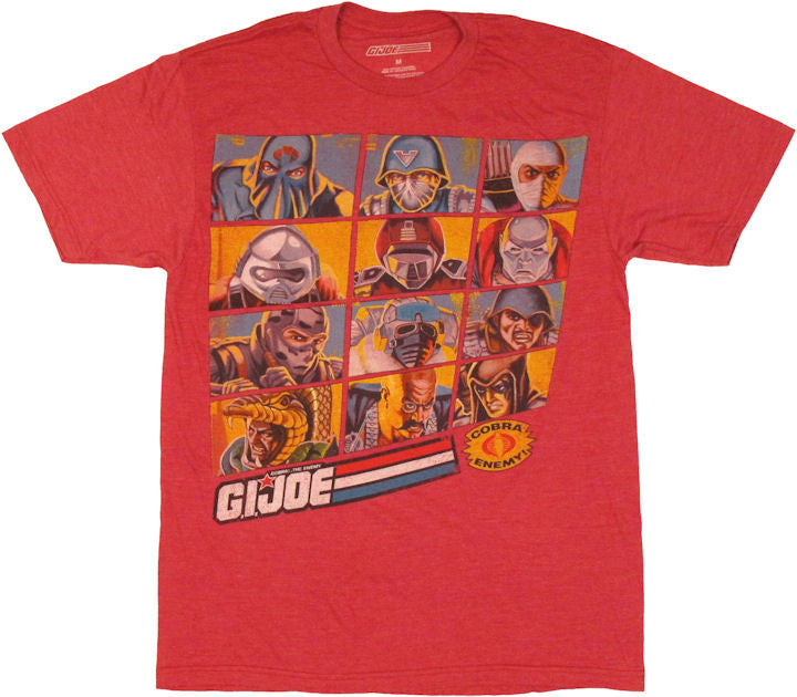 GI Joe Cobra Grid T Shirt Sheer