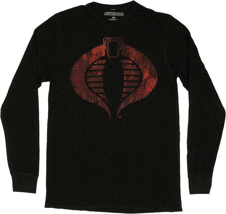 GI Joe Cobra Thermal Long Sleeve T Shirt