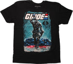 GI Joe Snake Eyes Comic Art T Shirt Sheer