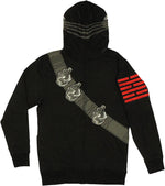GI Joe Snake Eyes Costume Hoodie
