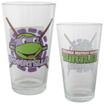 Ninja Turtles Hero Heads 1984 4 Pint Glass Set