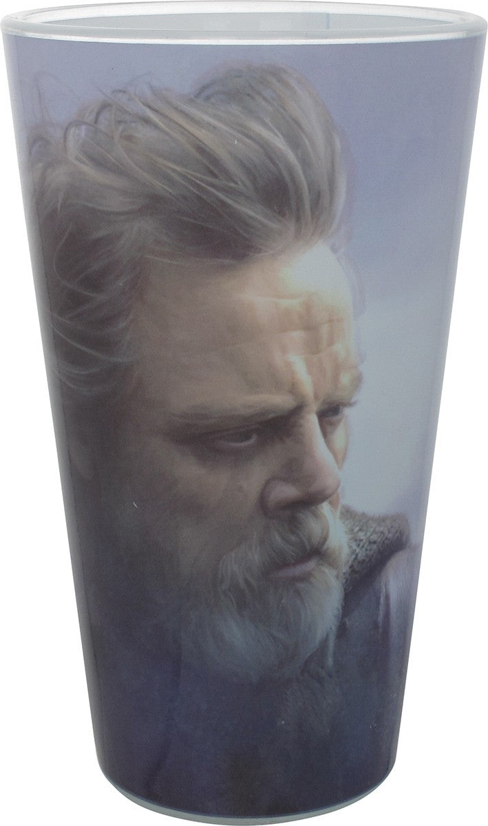 Star Wars Force Awakens Rey Luke Pint Glass Set