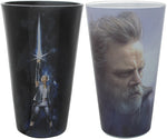 Star Wars Force Awakens Rey Luke Pint Glass Set
