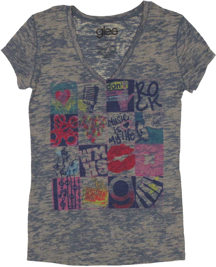 Glee Collage Baby Tee
