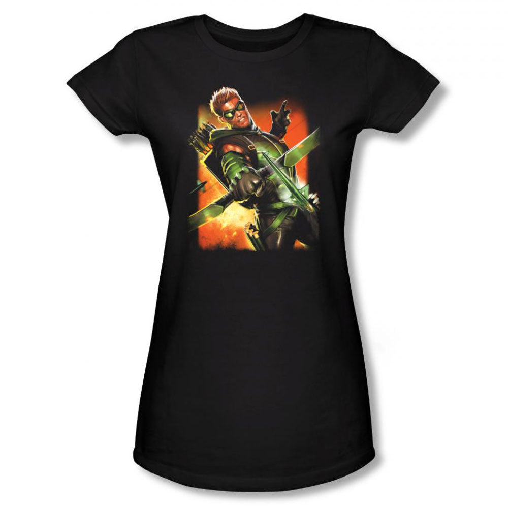 Green Arrow #1 Baby Tee – Stylin Online