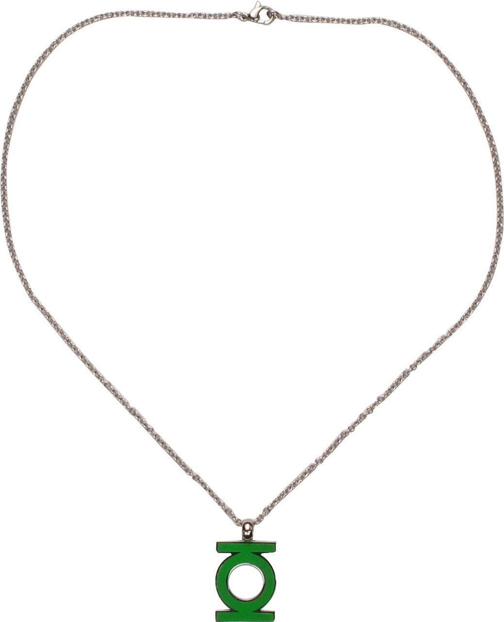 Green Lantern Basic Logo Necklace