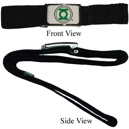 Green Lantern Basic Icon Mesh Belt