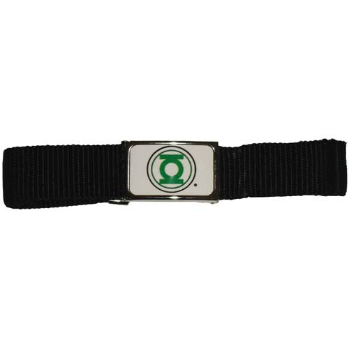 Green Lantern Basic Icon Mesh Belt