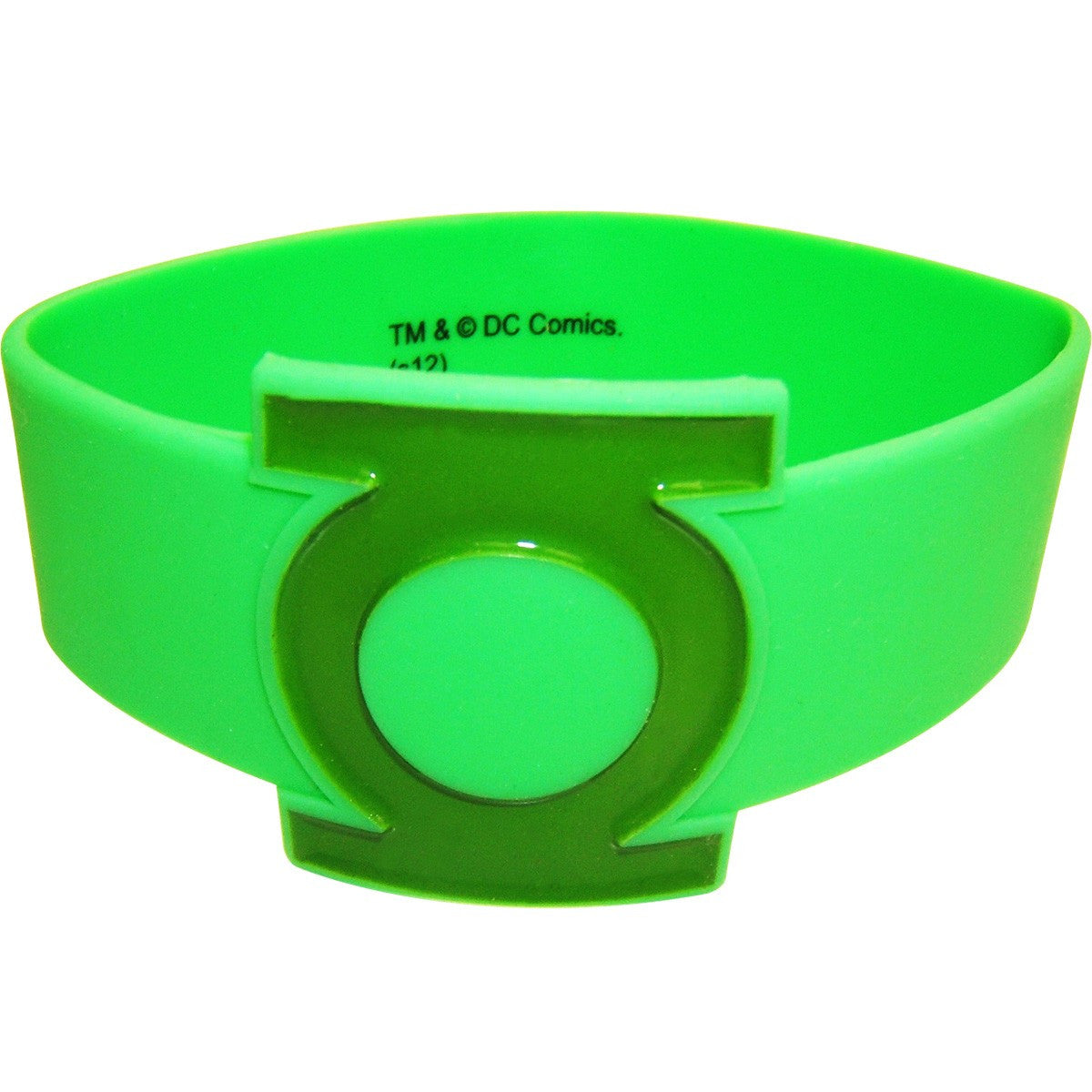Green Lantern Big Logo Rubber Wristband