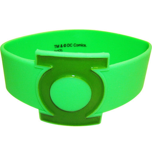 Green Lantern Big Logo Rubber Wristband