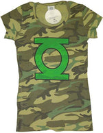 Green Lantern Camouflage Baby Tee