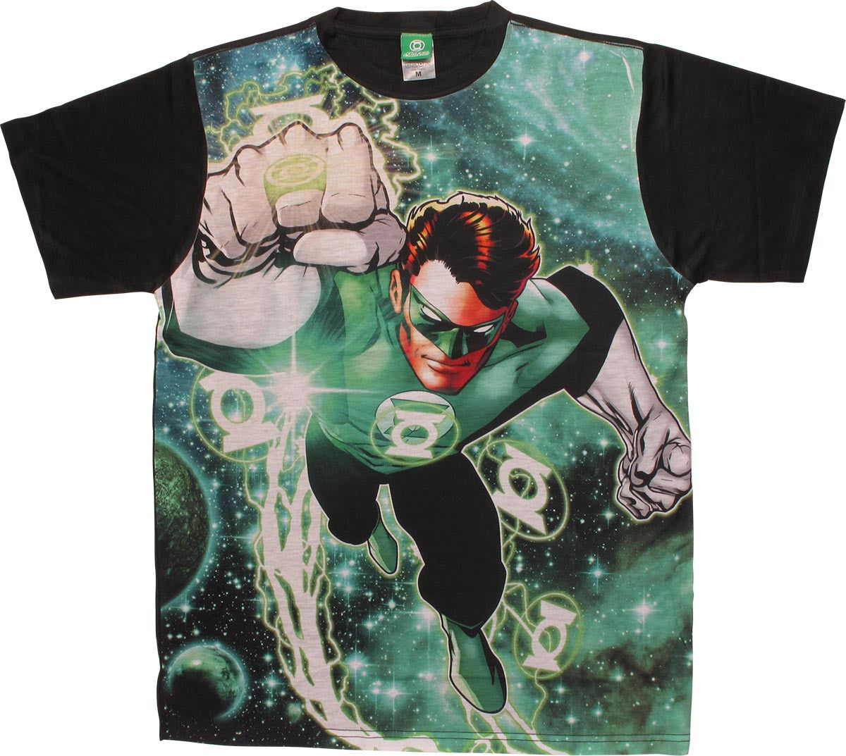 Green Lantern Galactic Hal Sublimated T Shirt Sheer