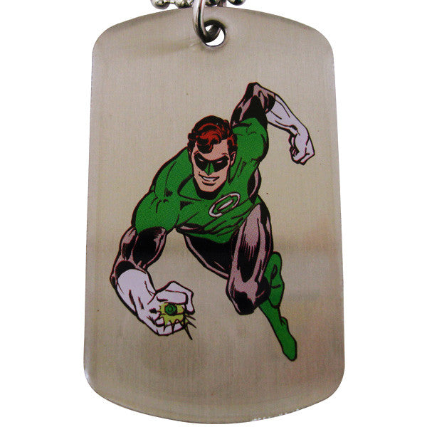 Green Lantern Logo Dog Tag