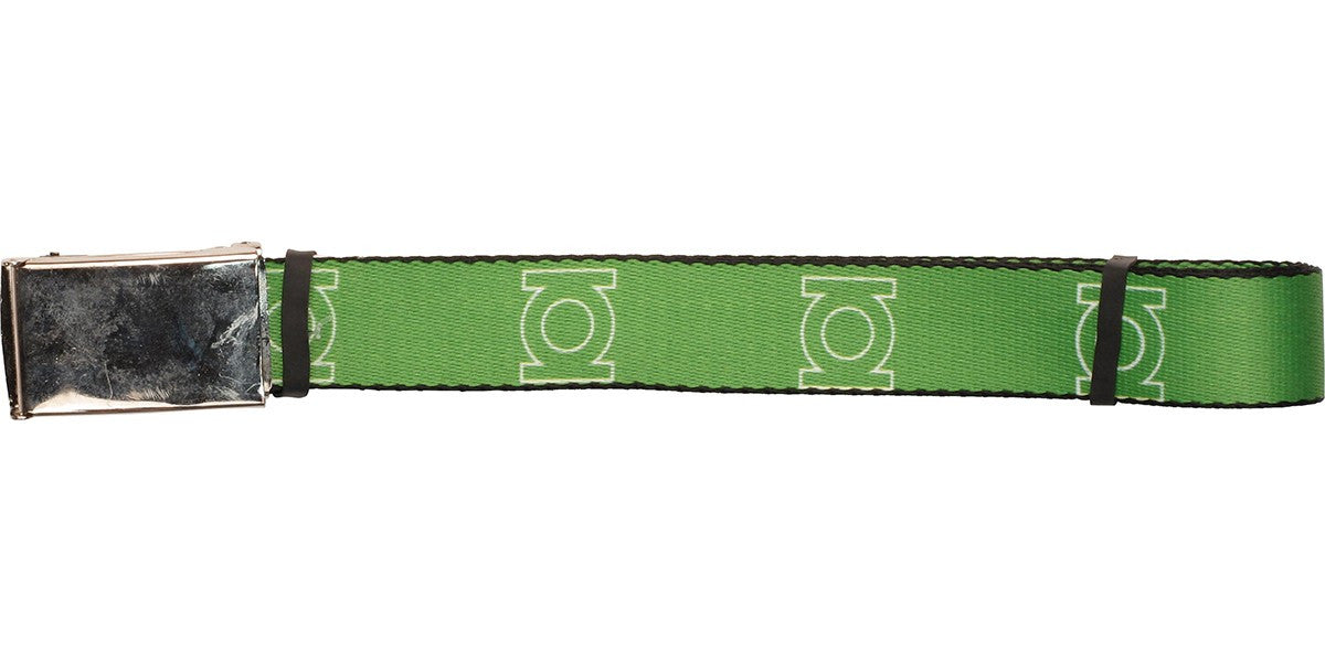 Green Lantern Logos Mesh Belt