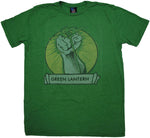 Green Lantern Ring Circle T Shirt Sheer