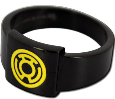 Green Lantern Sinestro Logo Ring