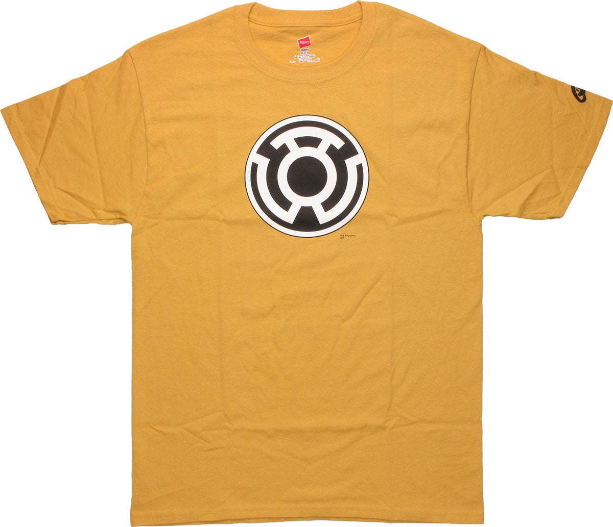 Green Lantern Sinestro Logo Gold T-Shirt