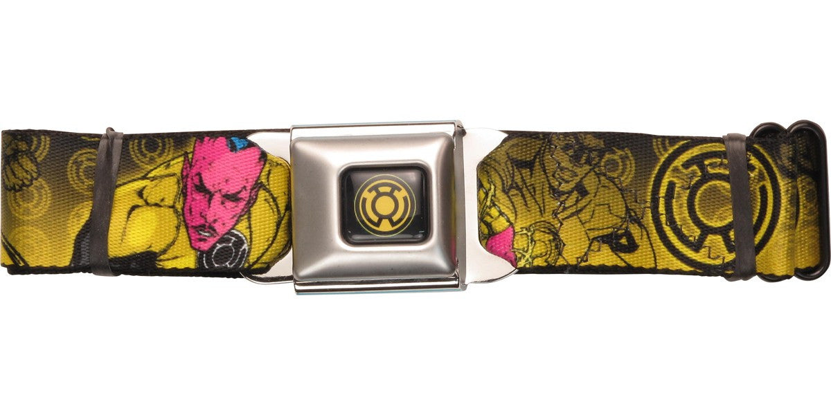 Green Lantern Sinestro Poses Seatbelt Belt