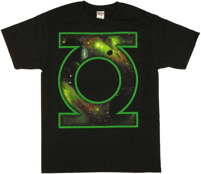 Green Lantern Space Logo T Shirt