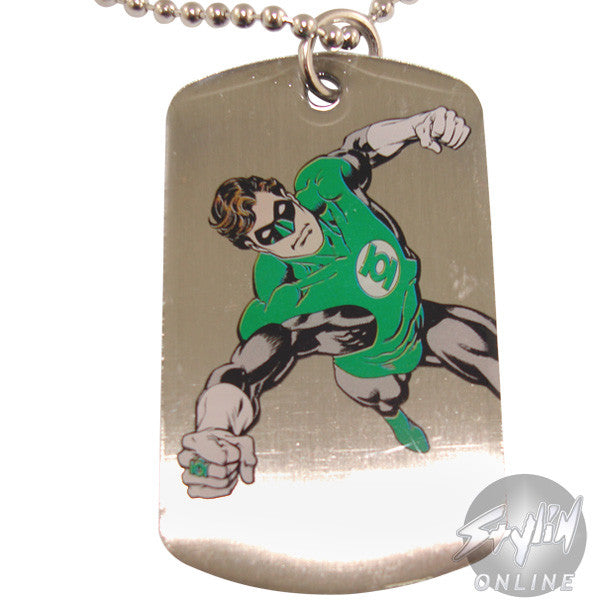 Green Lantern Symbol Dog Tag