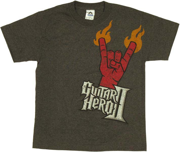 Guitar Hero Horns Youth T-Shirt