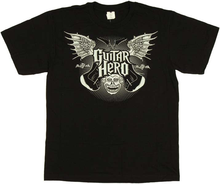 Guitar Hero Winged Name Youth T-Shirt
