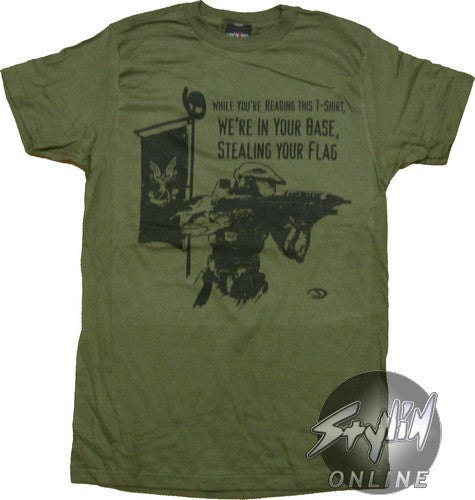 Halo 3 Steal Flag T-Shirt Sheer