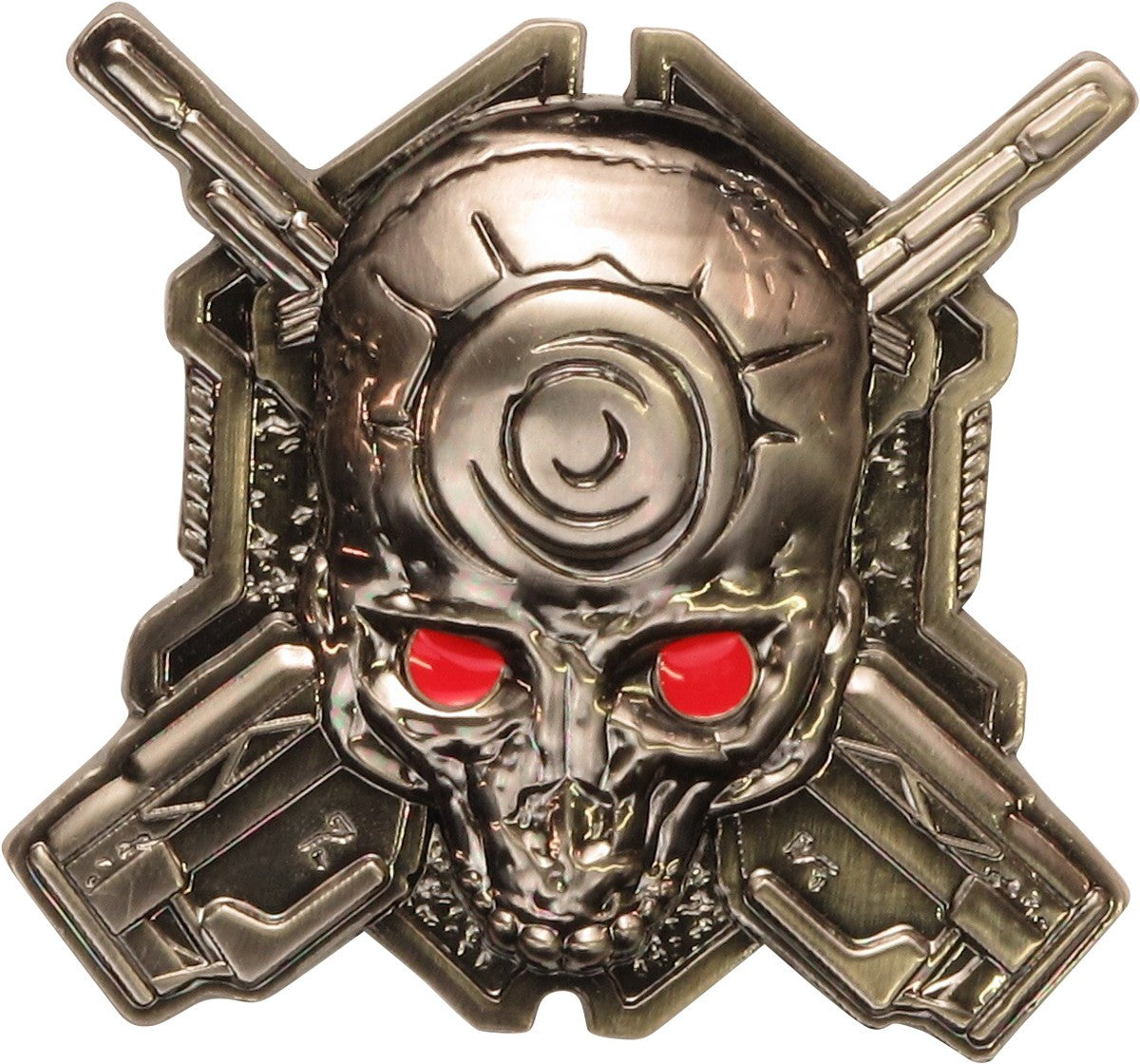 Halo Mythic Map Pack Skull Logo Metal Buckle