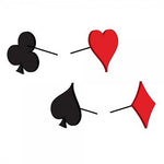 Harley Quinn Card Suits Earrings Set