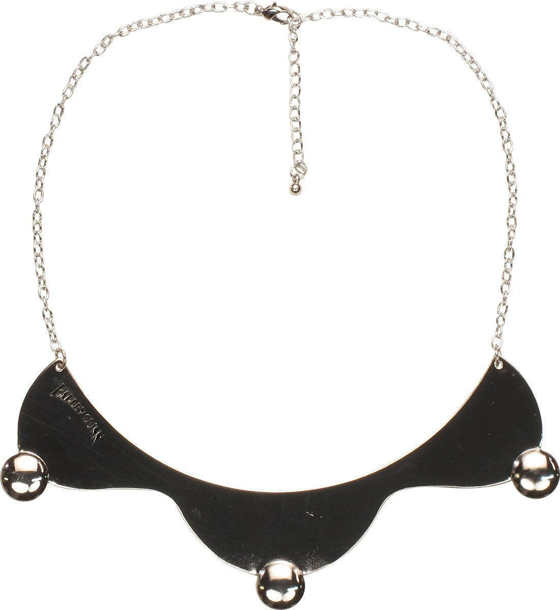 Harley Quinn Chrome Collar Necklace