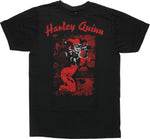 Harley Quinn Comic Pages T-Shirt Sheer