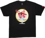Harley Quinn Glass Sit Circle T Shirt