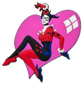 Harley Quinn Heart Mega-Mega Magnet