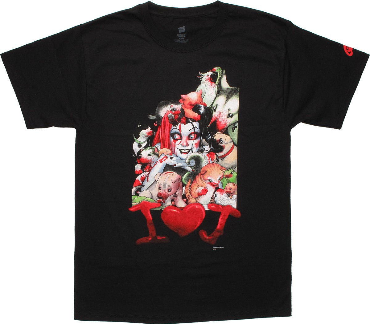 Harley Quinn Helter Shelter T Shirt