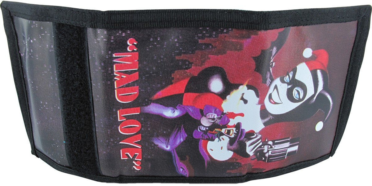 Harley Quinn Joker Mad Love Velcro Wallet
