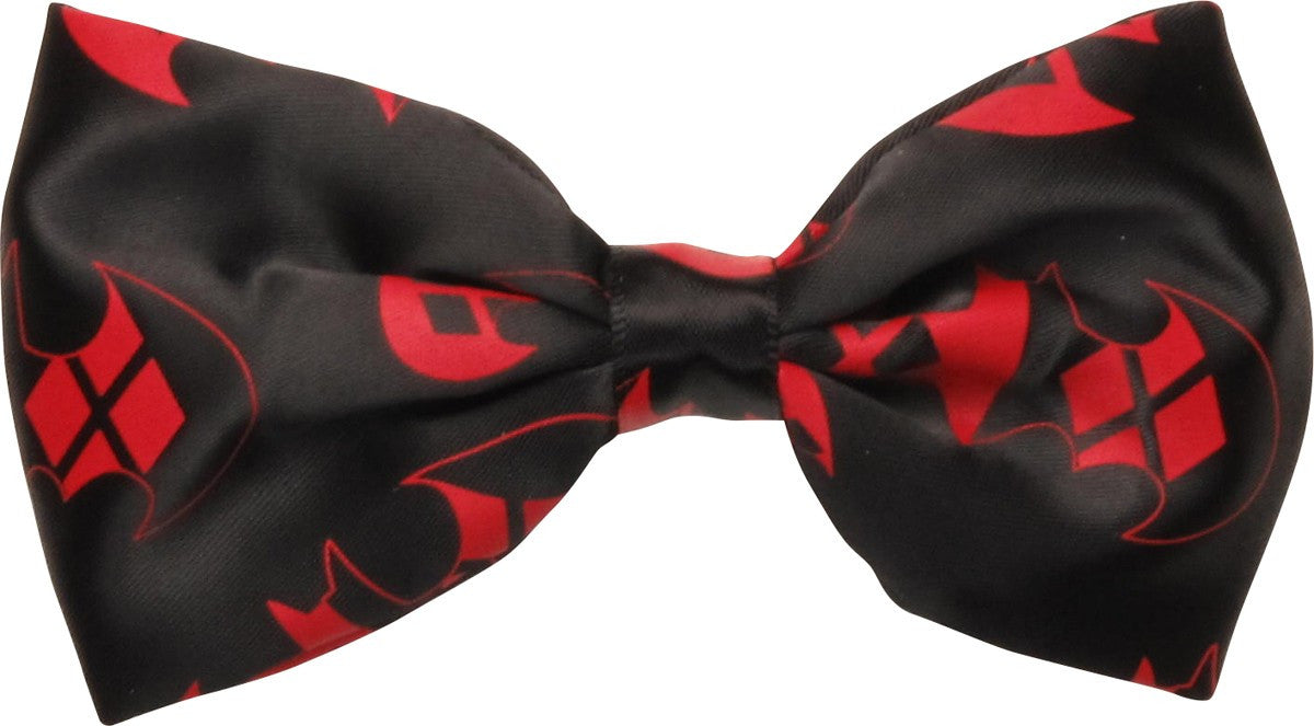 Harley Quinn Logo Hair Bow