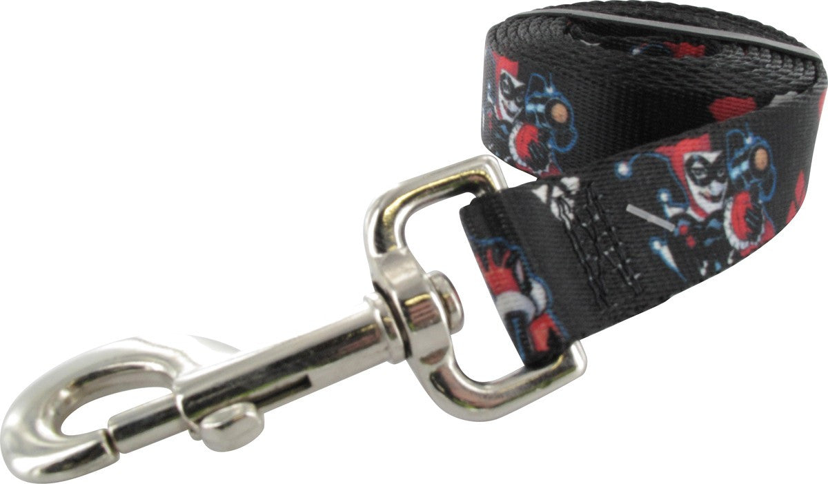 Harley Quinn Pop Gun Poses Pet Leash