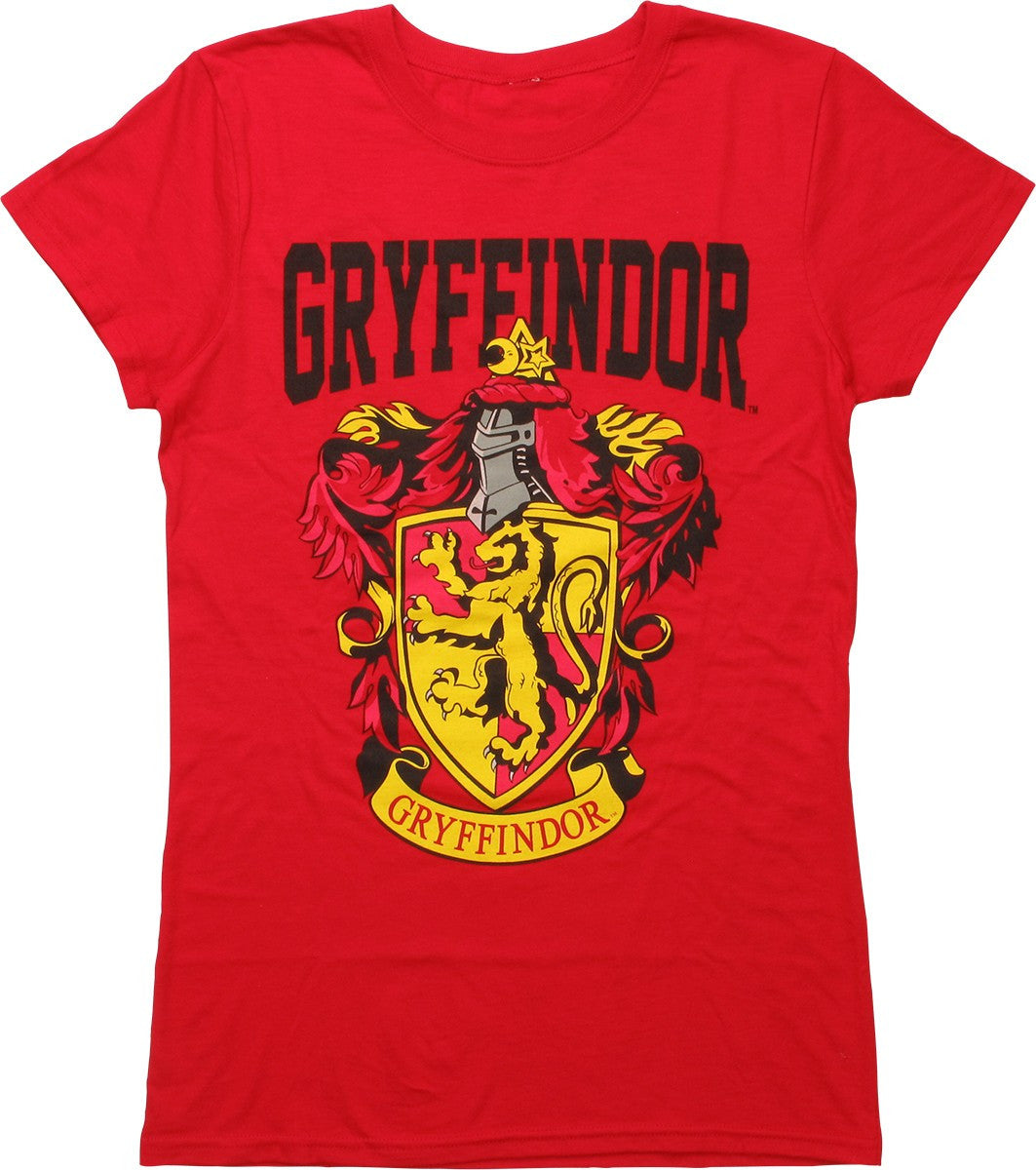 Harry Potter Gryffindor Crest Juniors T-Shirt