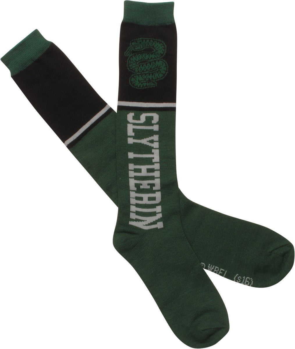 Harry Potter Slytherin Ladies Knee High Socks