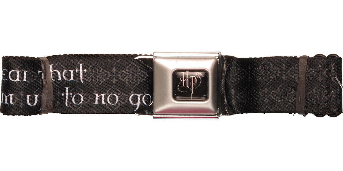 Harry Potter Solemnly Swear Seatbelt Belt